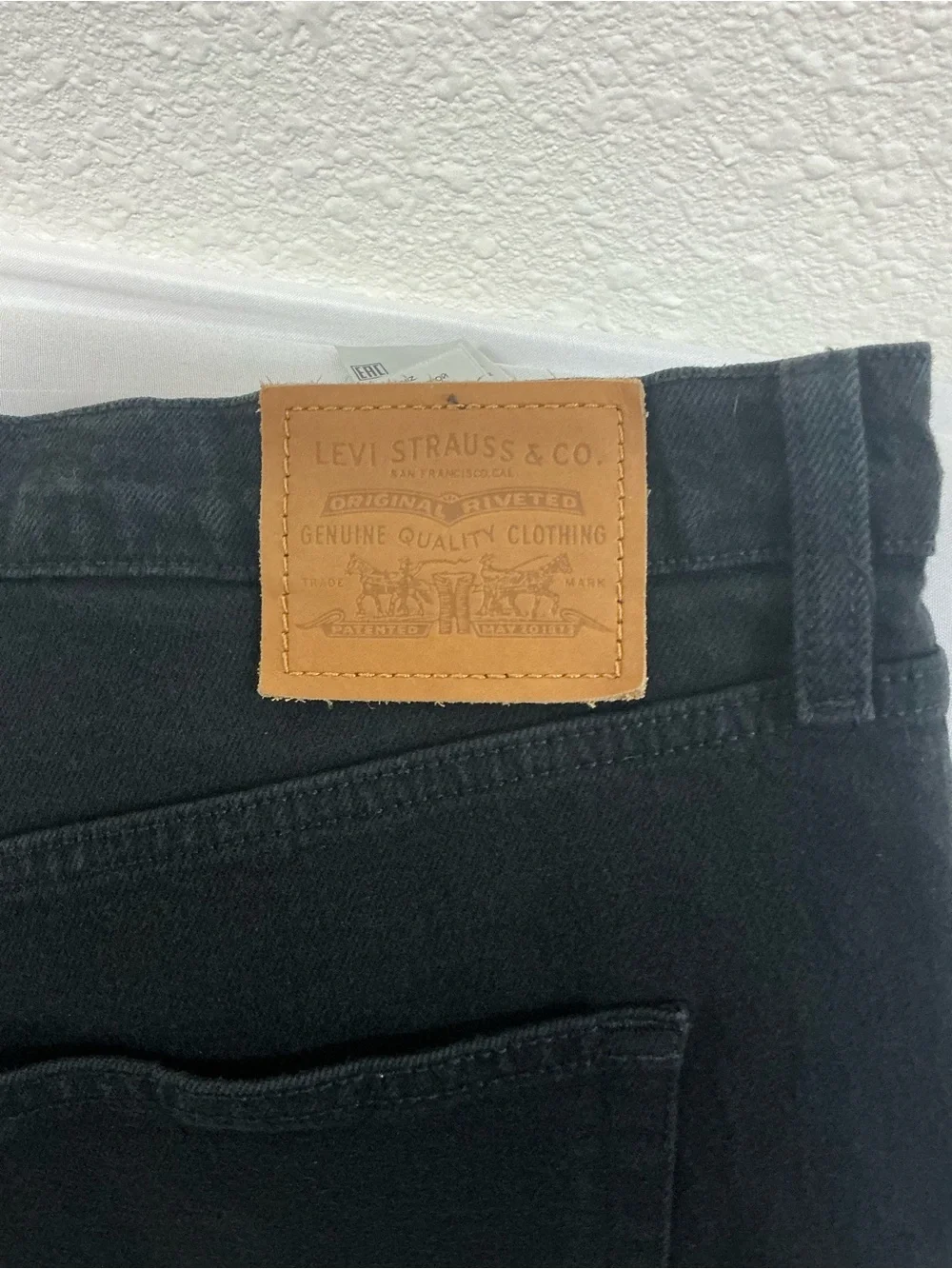 Levi's Straight Black Men's Jeans waist 33